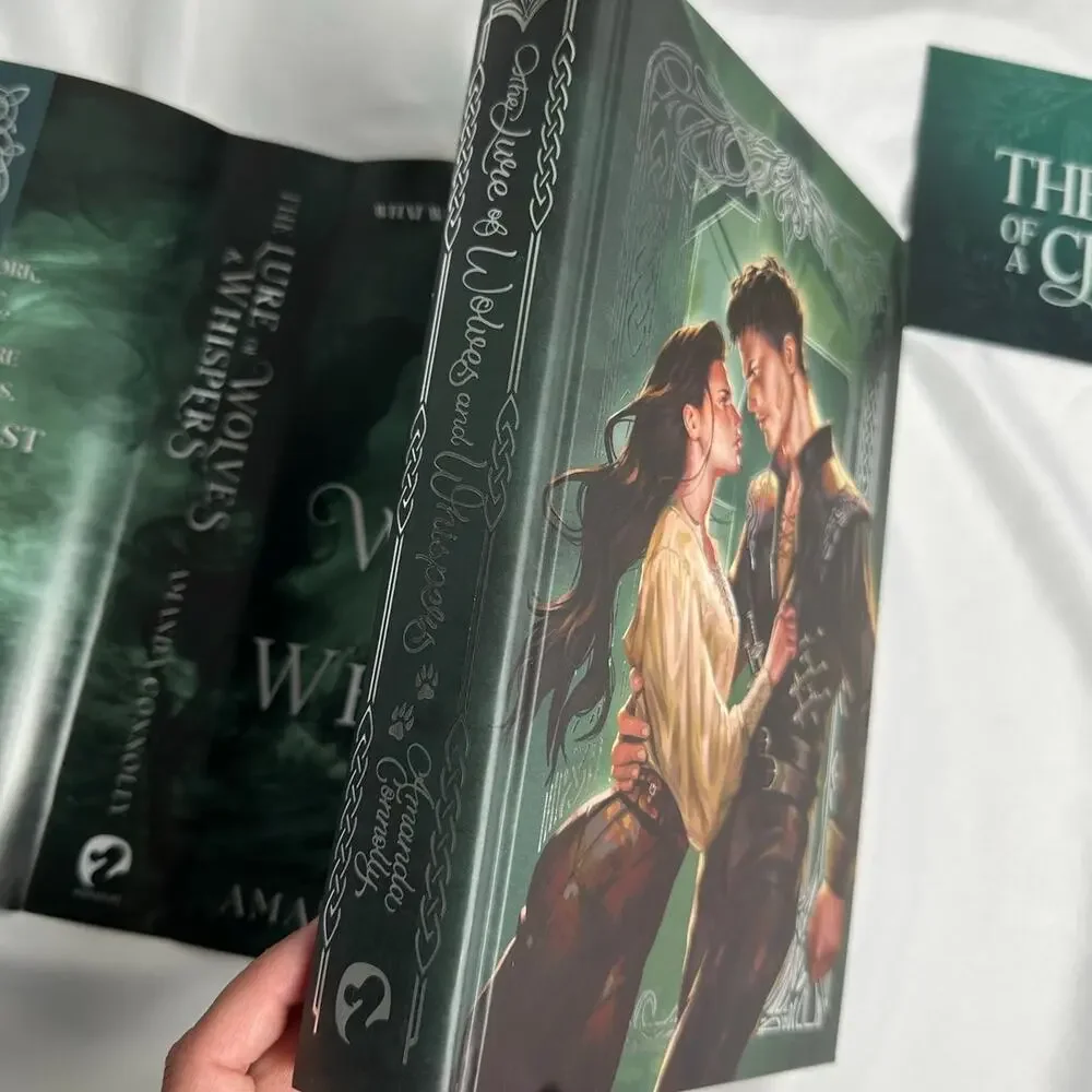 The Lure of Wolves and Whispers FairyLoot SE Digitally Signed Hardcover NEW